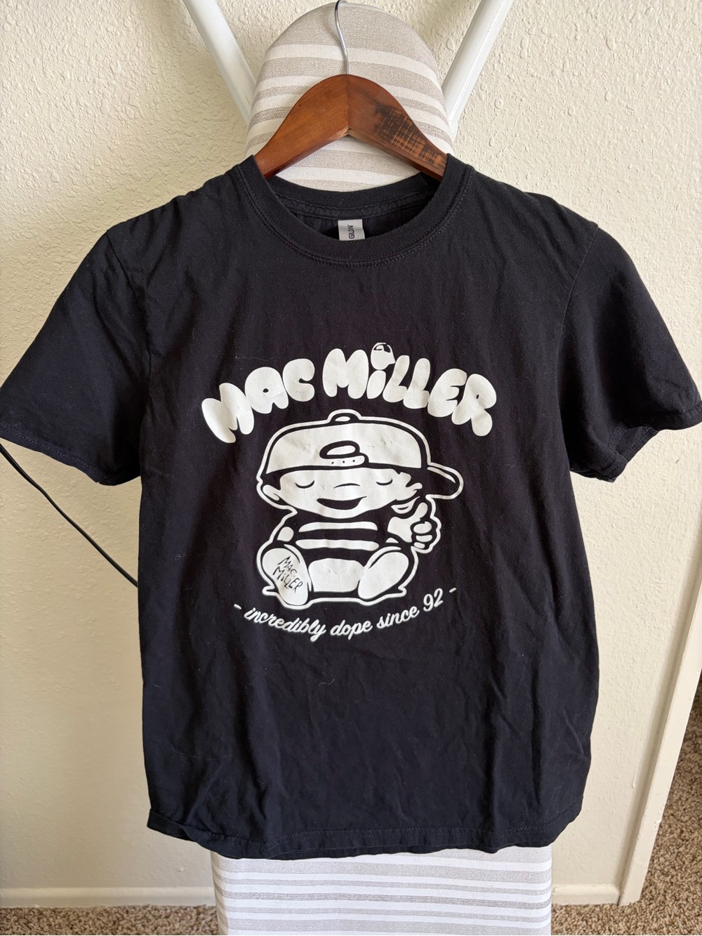 Gildan Black Mac Miller Graphic Tee